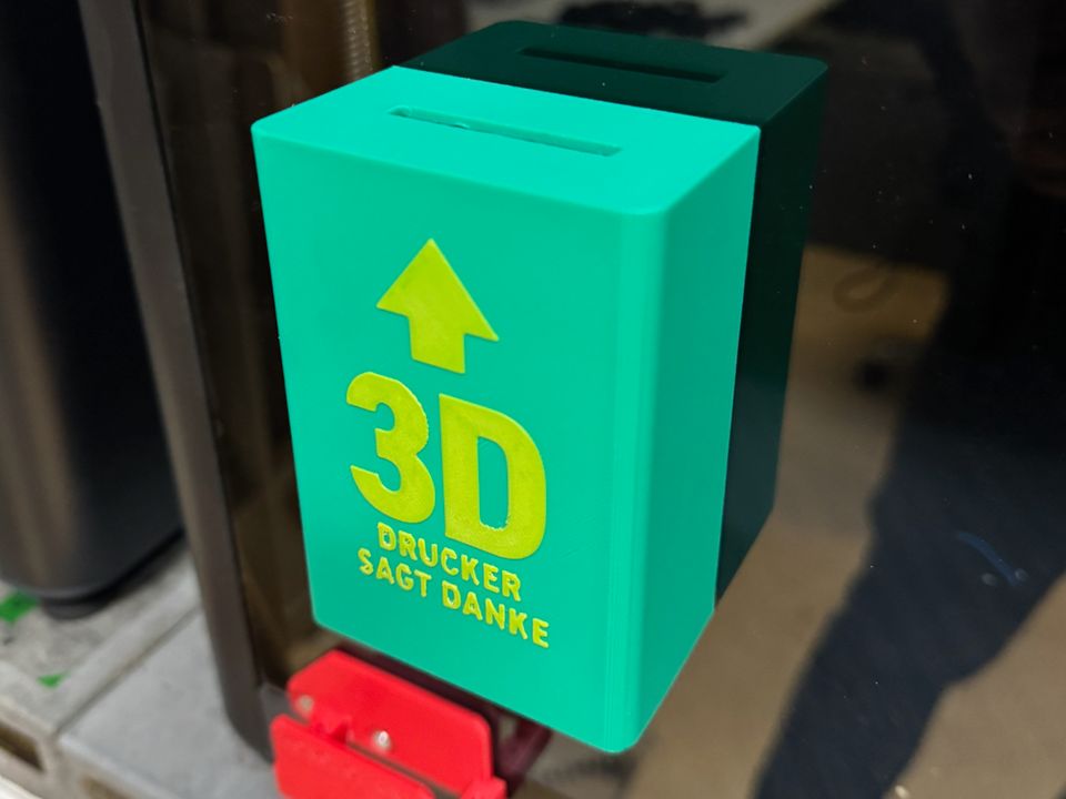 Spendendose für den 3D-Drucker